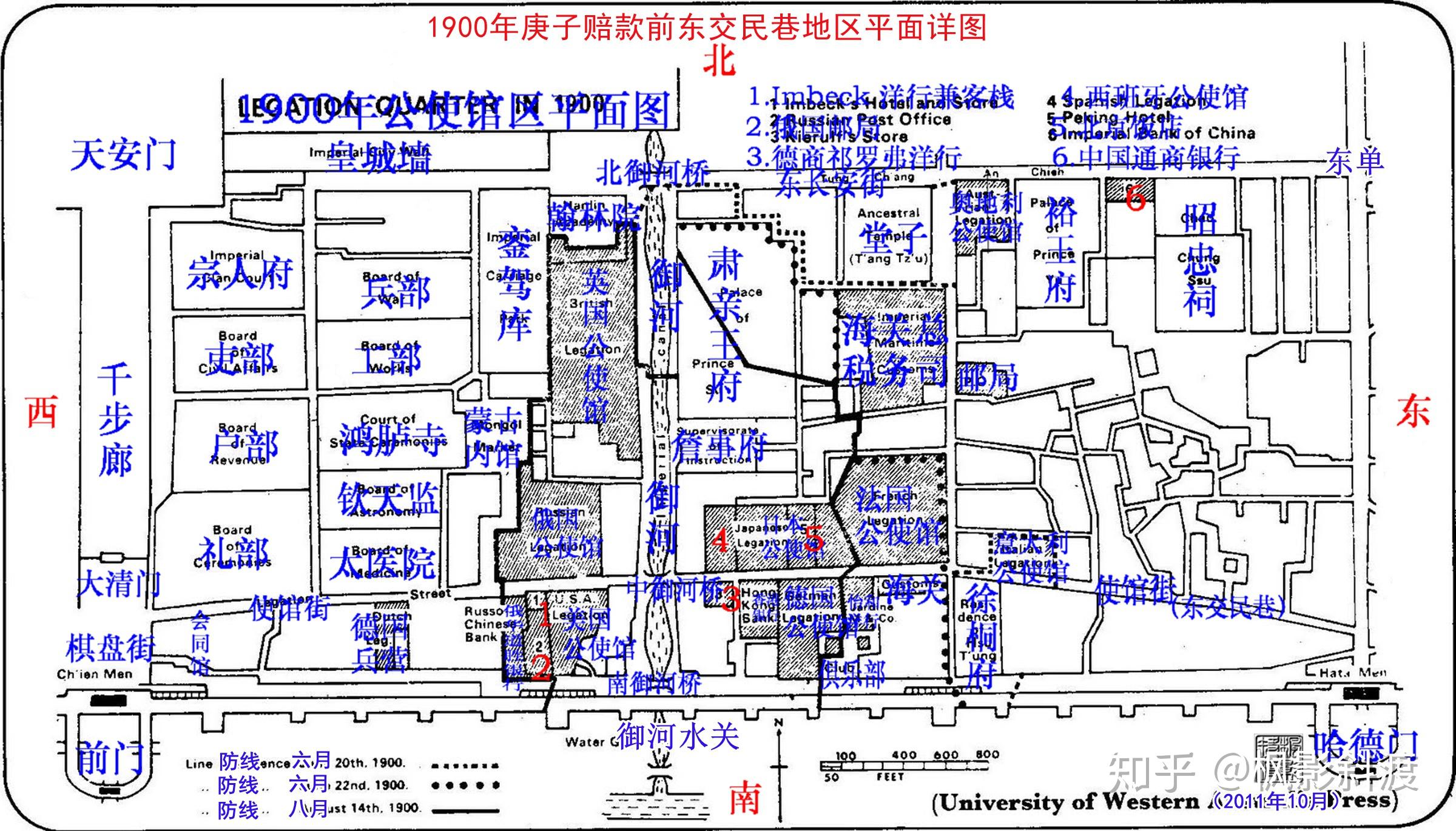 东交民巷地图图片