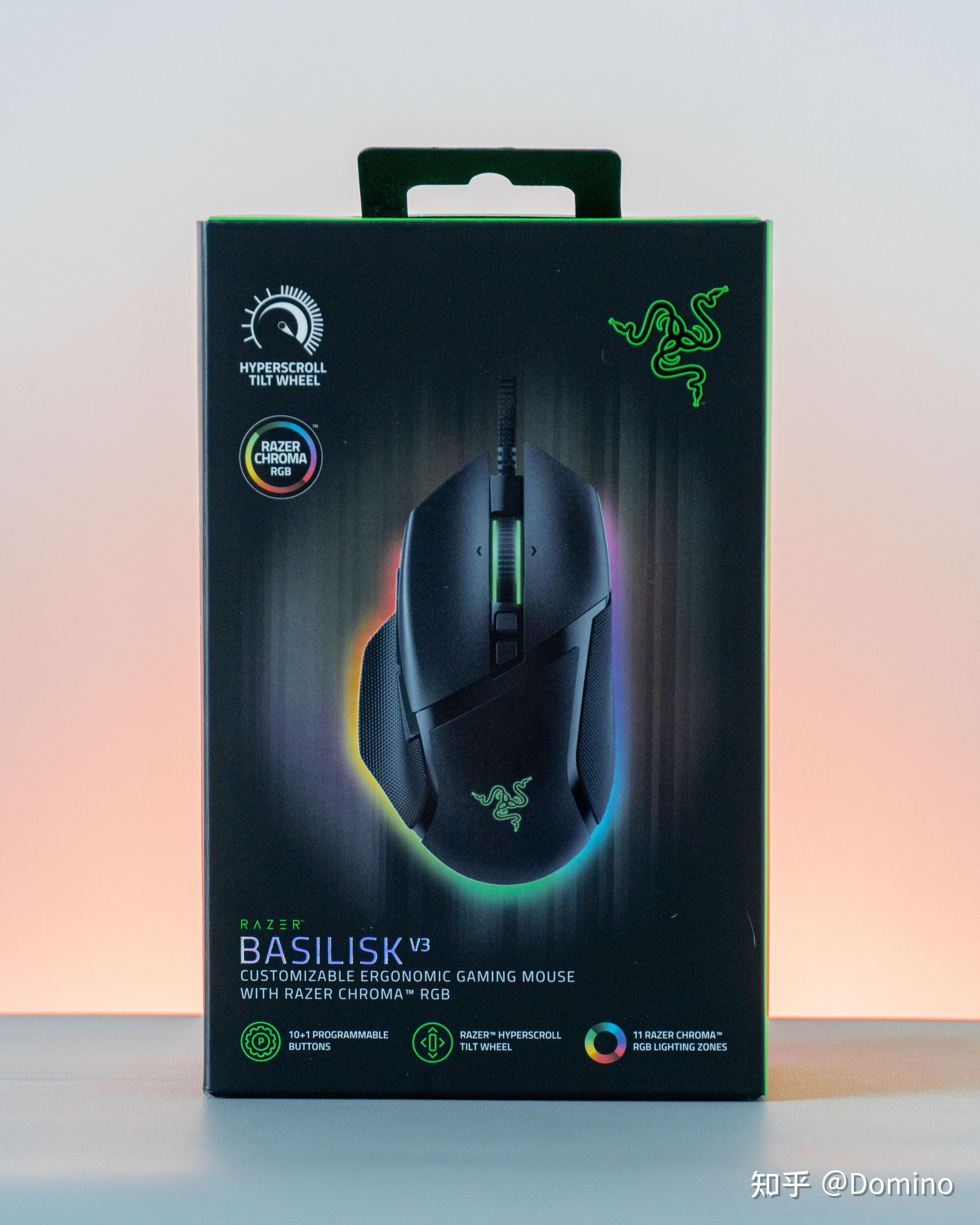 这个v3很灯厂——razer 雷蛇 巴塞利斯蛇v3 开箱使用分享