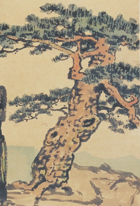 徐悲鸿《晚秋栖霞图轴》《松柏双鹤图轴》高清大图欣赏- 知乎