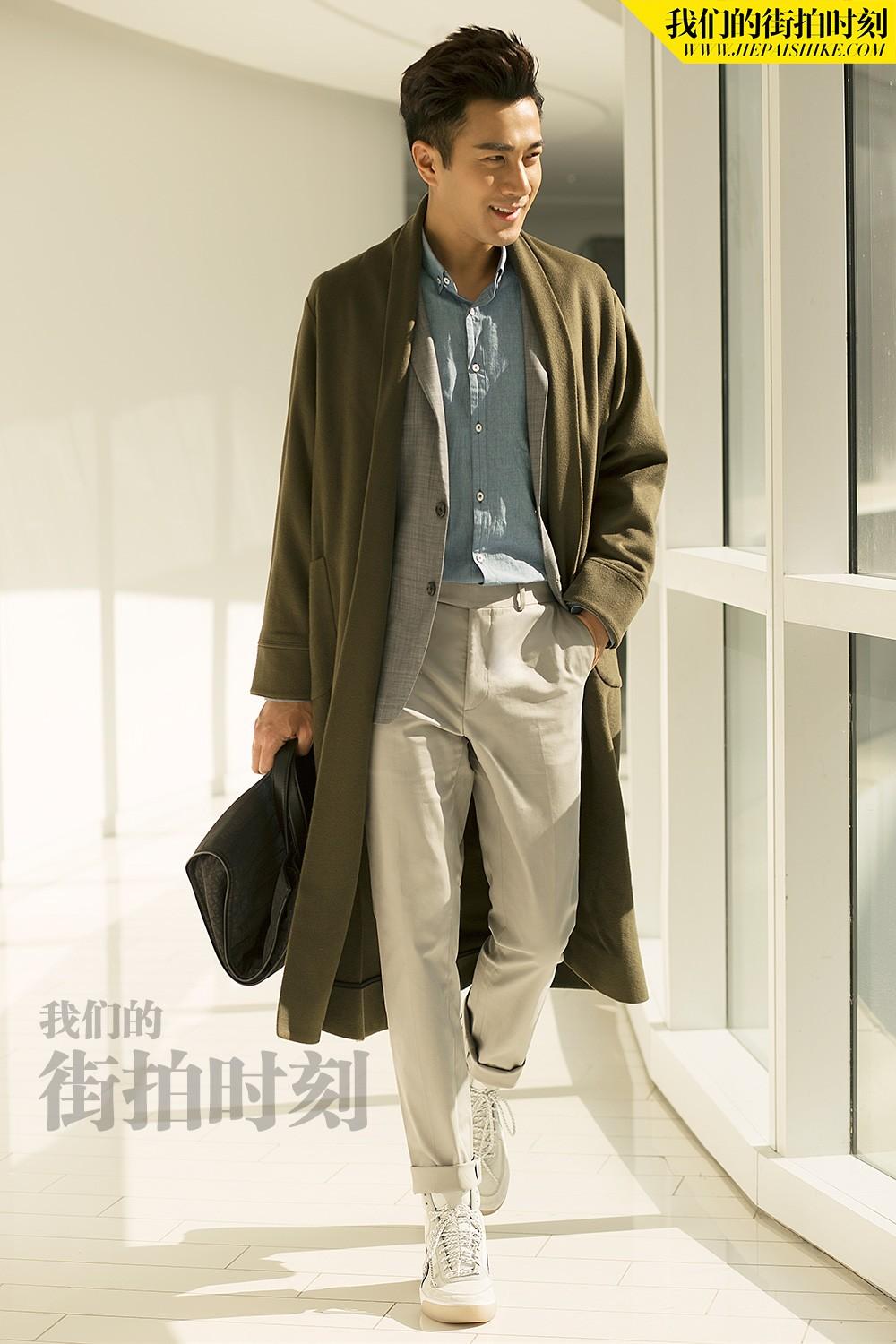 金世佳甜美的糖果色和优雅的格纹透着春日的暖意融融!胡杏儿