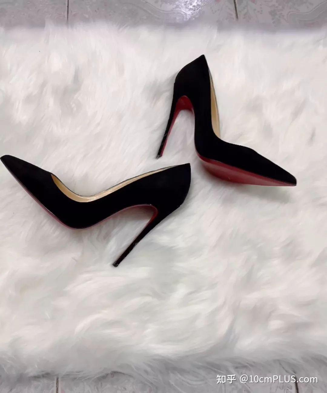 clsokate黑色绒面12cm