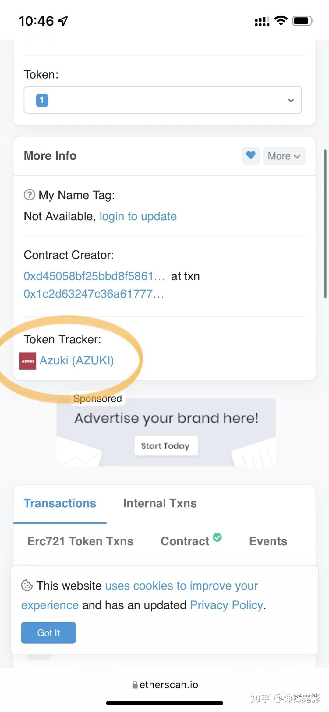 如何查找NFT智能合约地址- 知乎