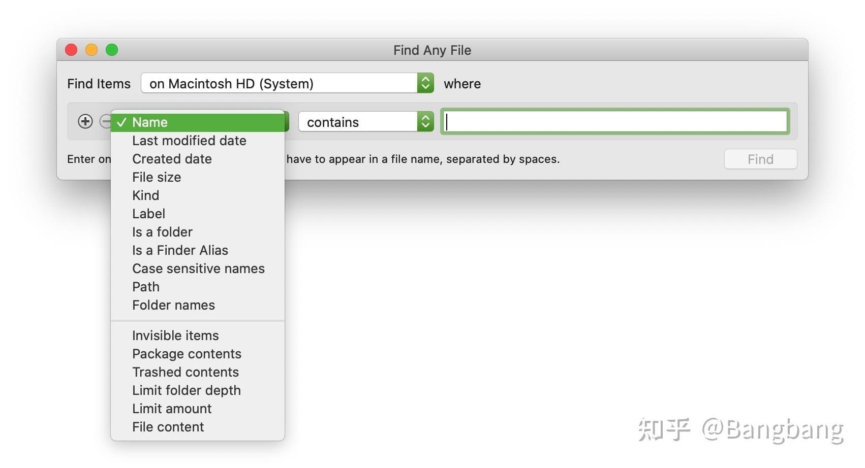 Find Any File FAF instal the new version for apple
