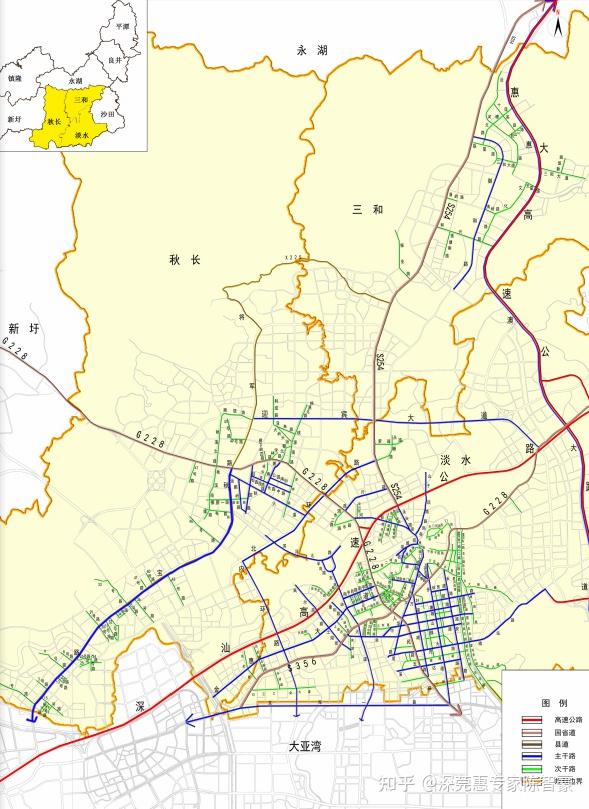 由迎宾大道 站前路 龙海一路 大亚湾支线构成城市的快速环;构建惠阳中