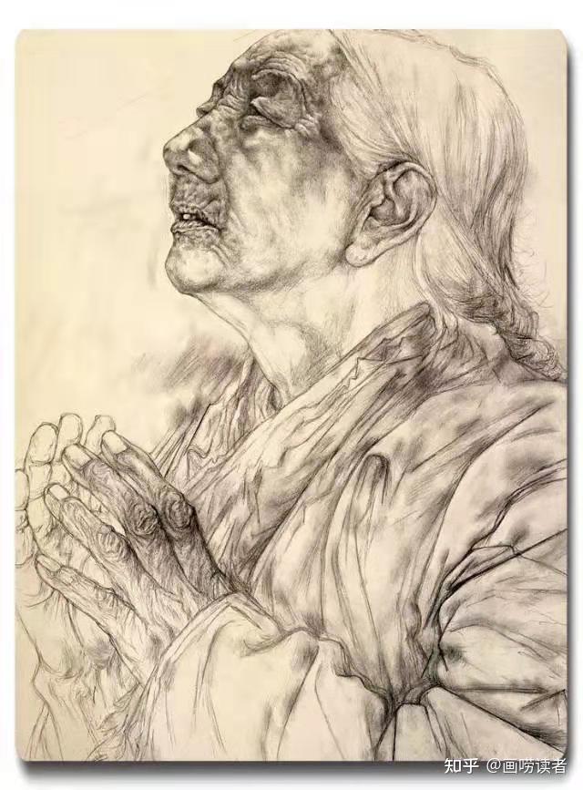 央美院长唐勇力线性素描