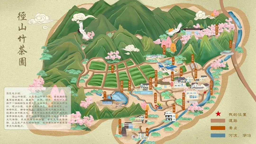 径山寺平面图图片