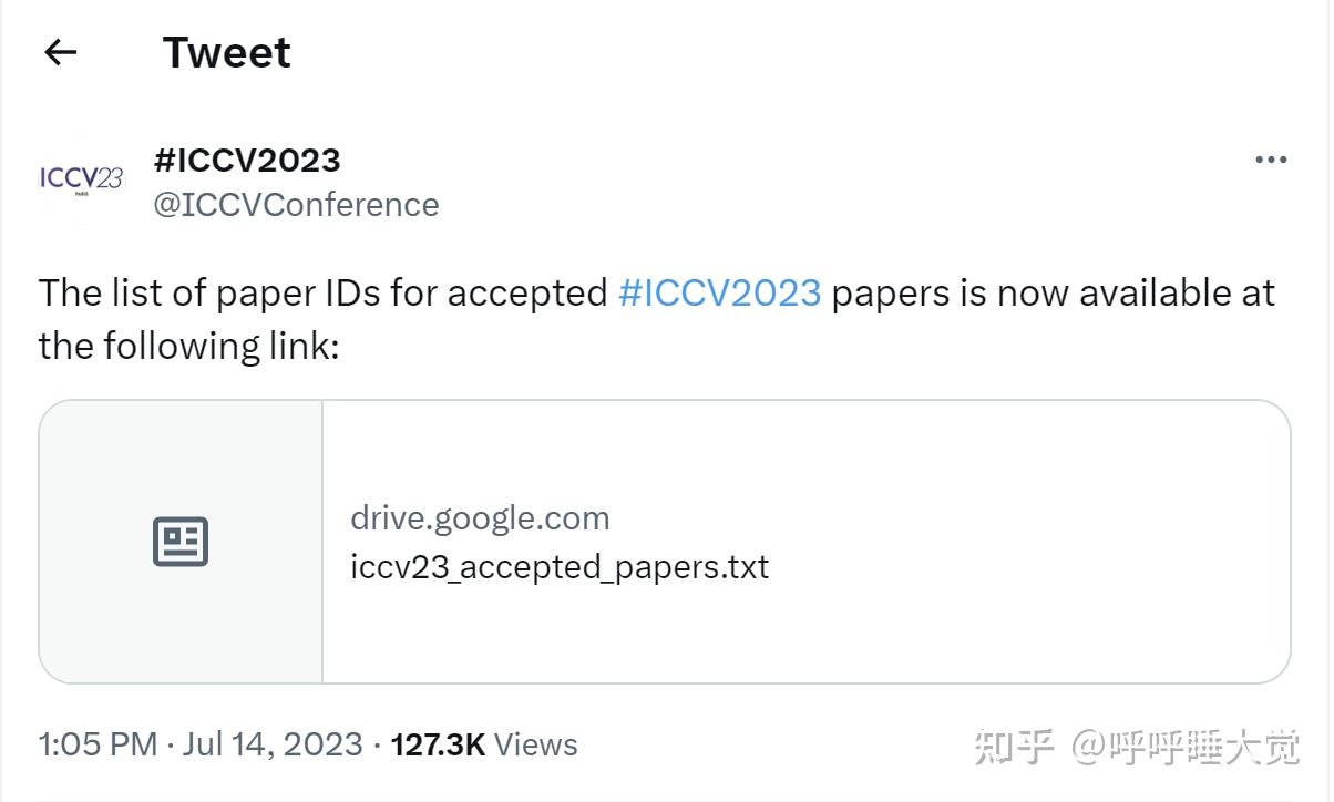  ai iccv 2023 