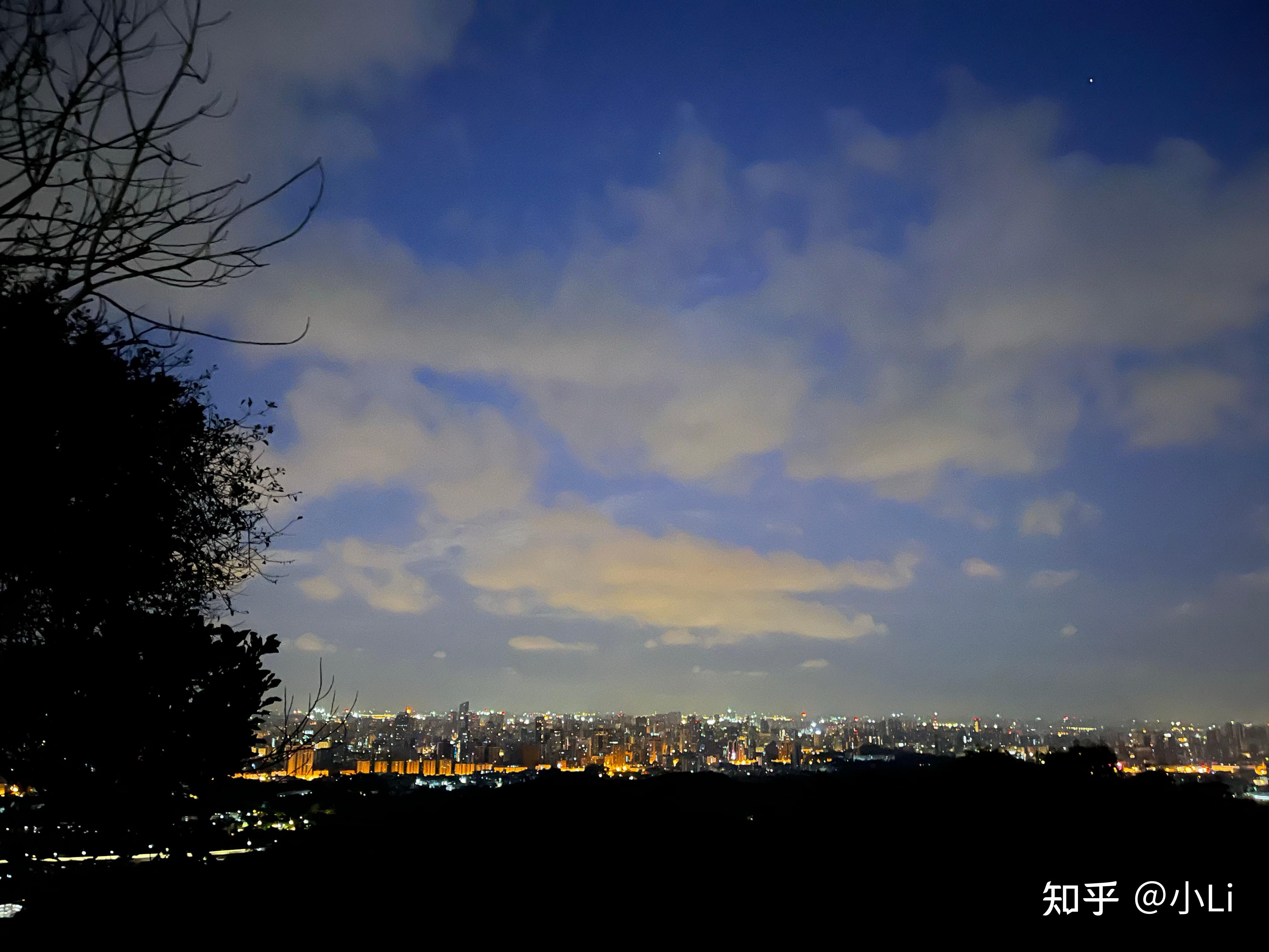 夜爬白云山你们都拍了那些照片呢 - 知乎