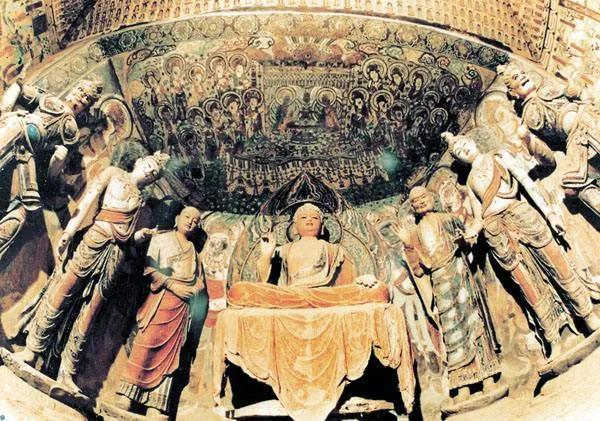 大美敦煌，莫高窟第45窟彩塑壁画艺术- 知乎