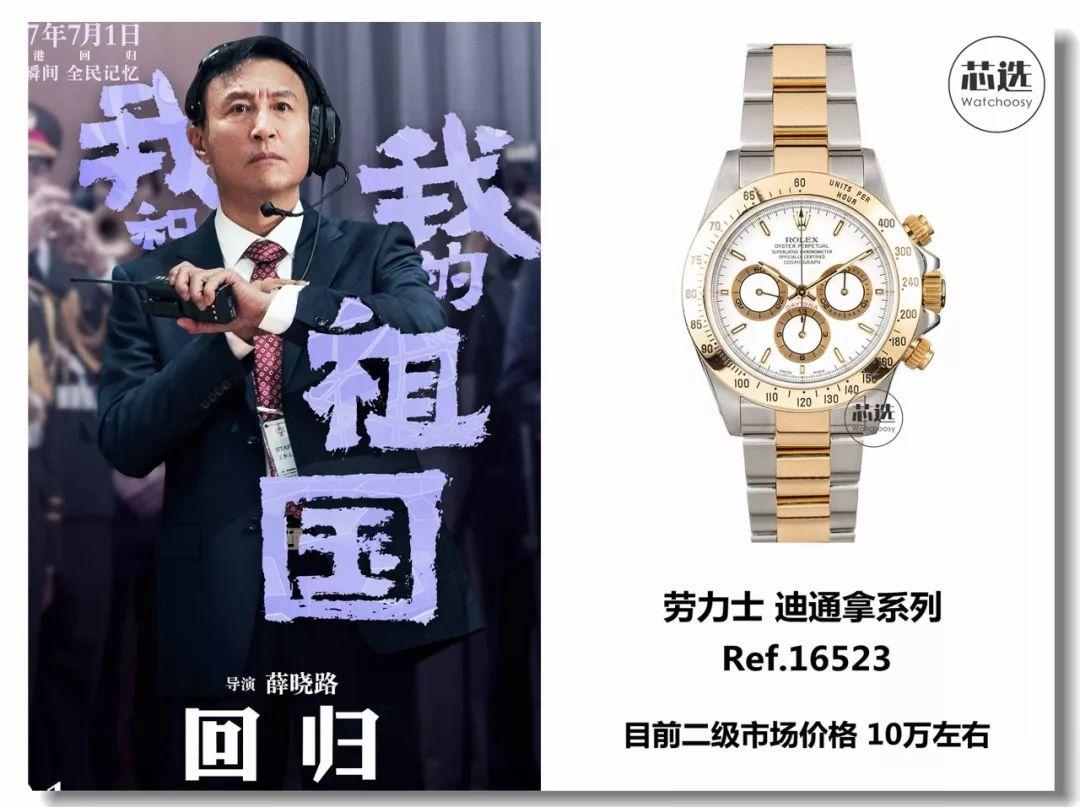 我和我的祖国里面戴了什么手表