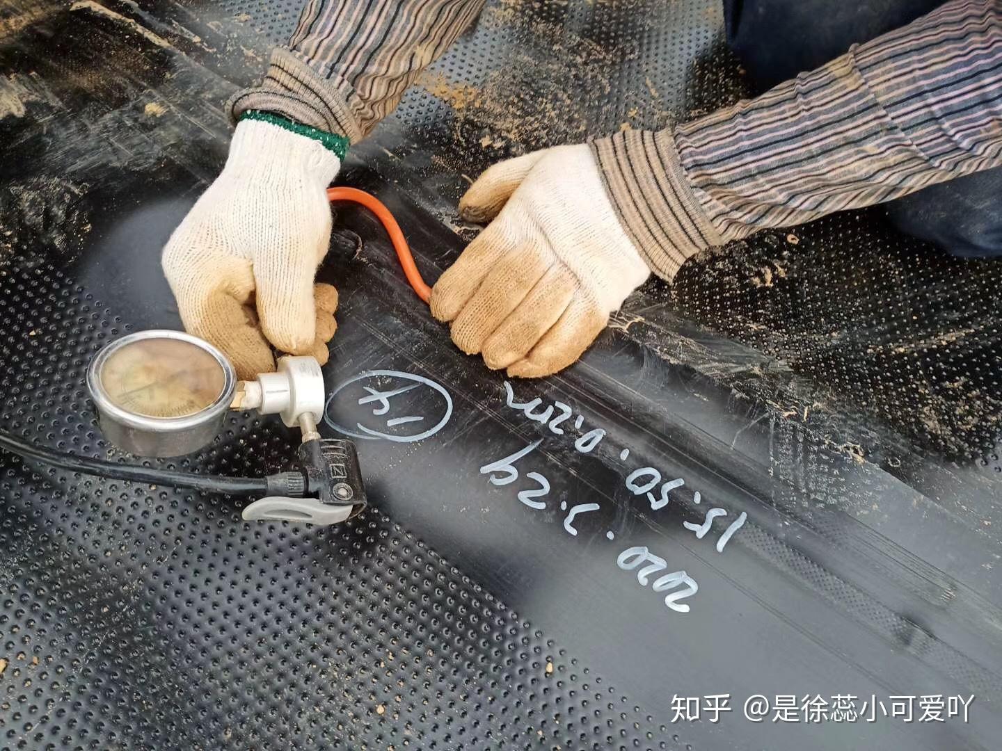 土工膜厂家教你土工膜在拼接焊接后怎样进行焊接质量的检测