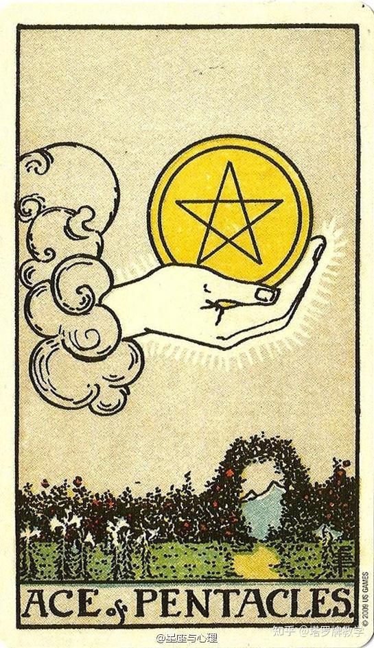 塔罗牌教学钱币一钱币二