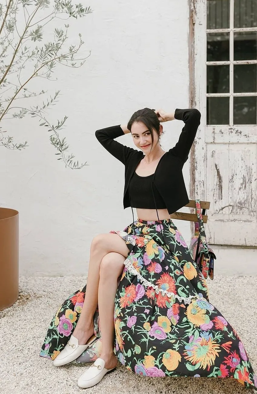 去不了泰国,那就来泰式美人mai的100种夏日最美穿搭,你确定不想学?