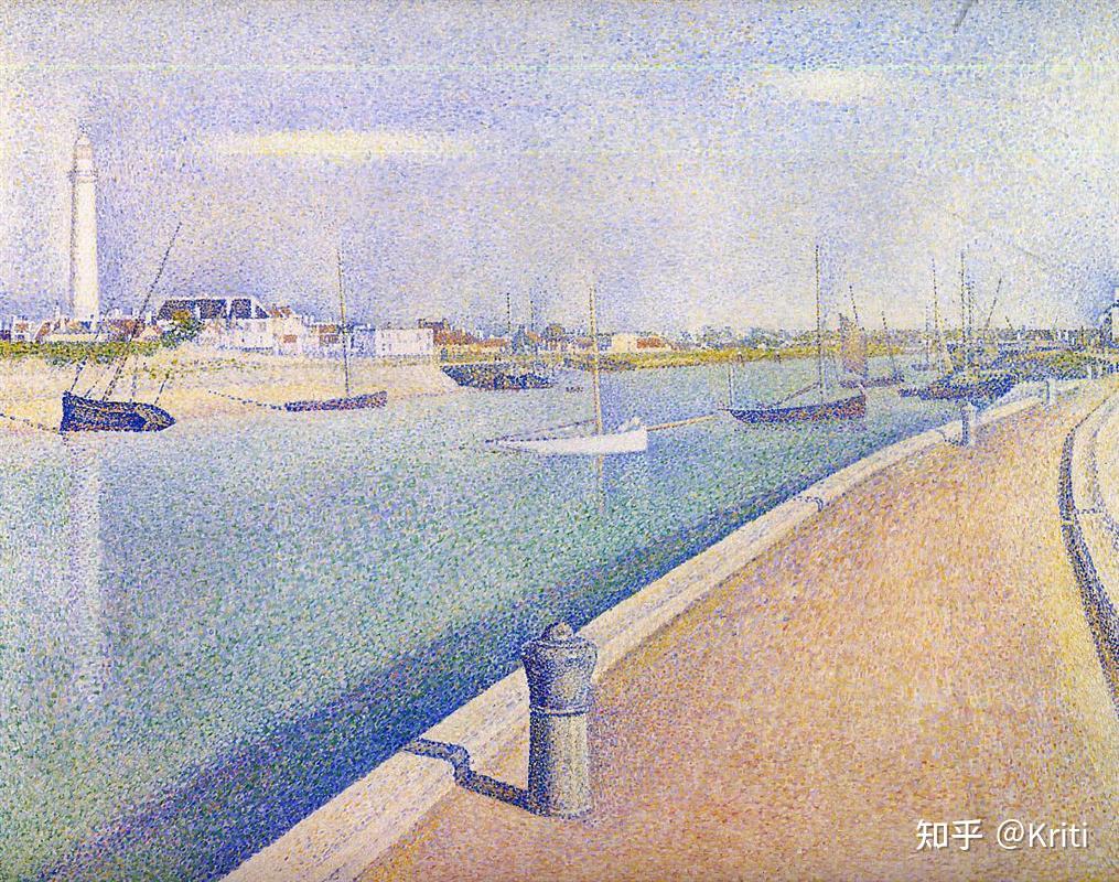 腕 | 法国后印象派画家乔治·修拉(Georges Seurat,1859~1891) - 知乎