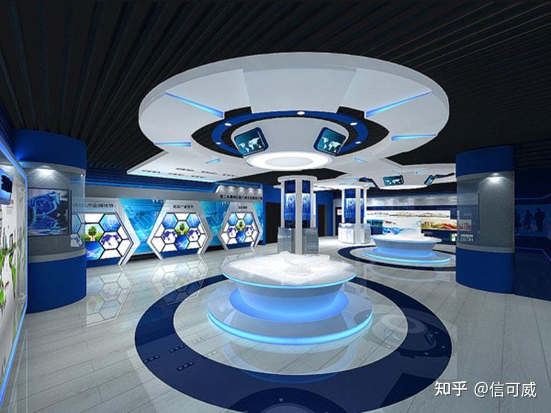 欣赏|15个高质量企业展厅设计案例合集 - 知乎