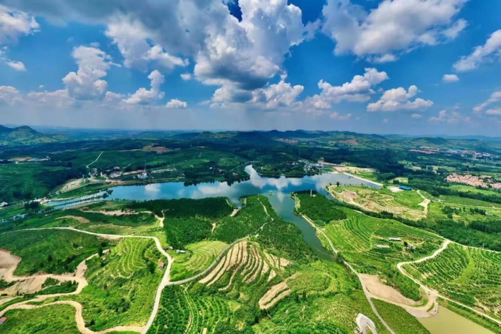 山东省沂源县沂河源田园综合体在行动