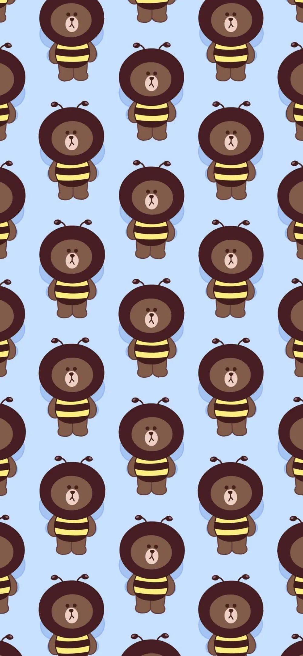 宝藏壁纸布朗熊可妮兔合集