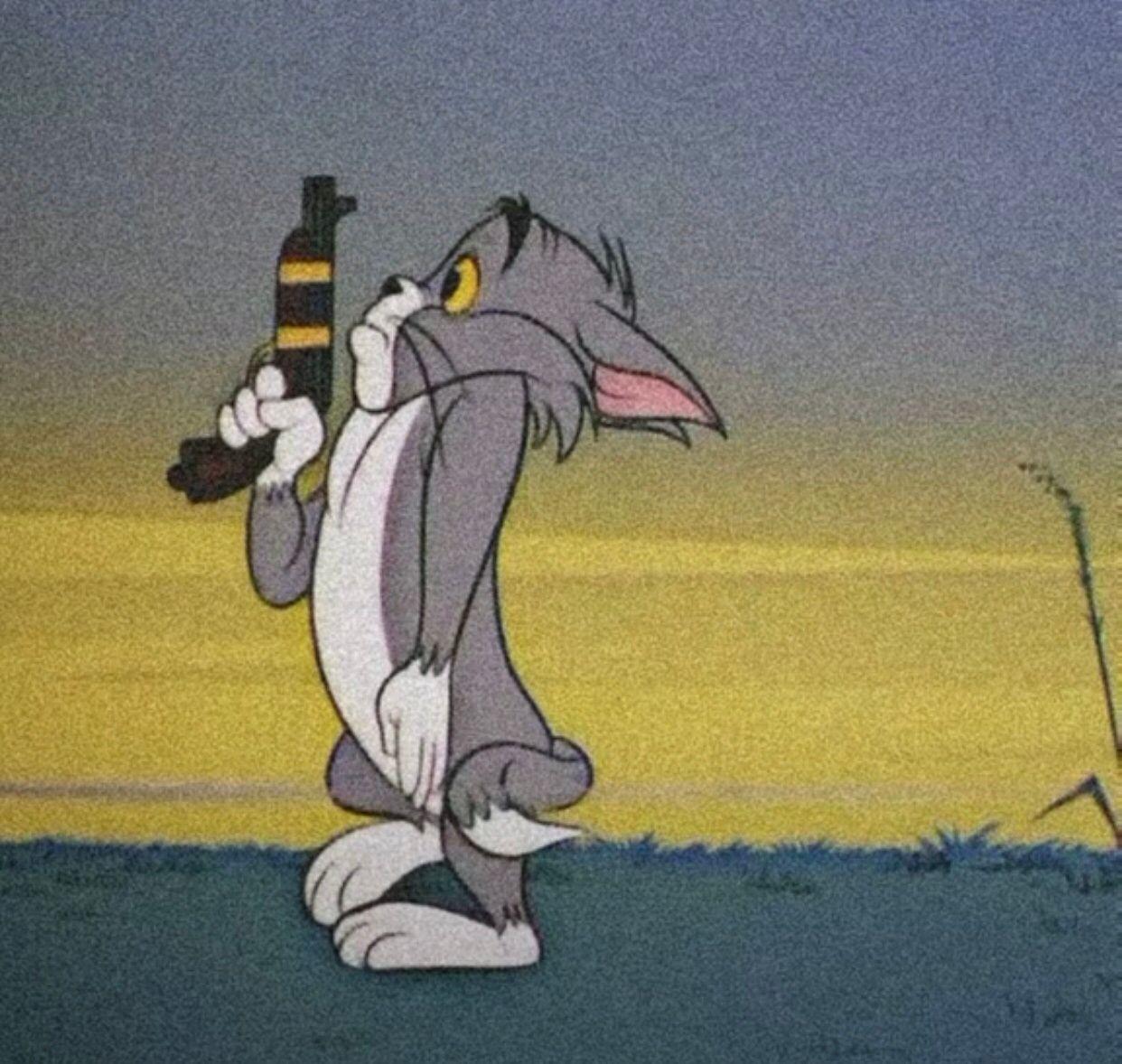 这猫和老鼠是情侣头像吗