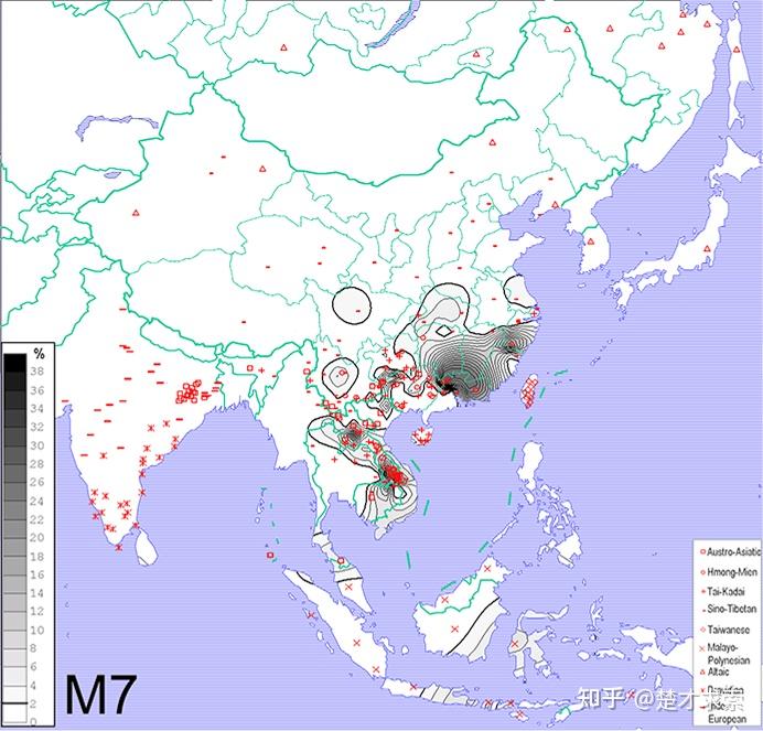 最后加几张o系的分布图单倍群o-m175系统树类似参考o的细分也自己做了