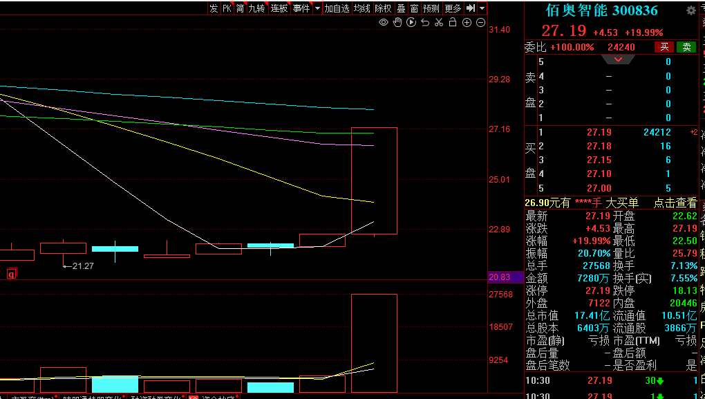 佰奥智能(300836)