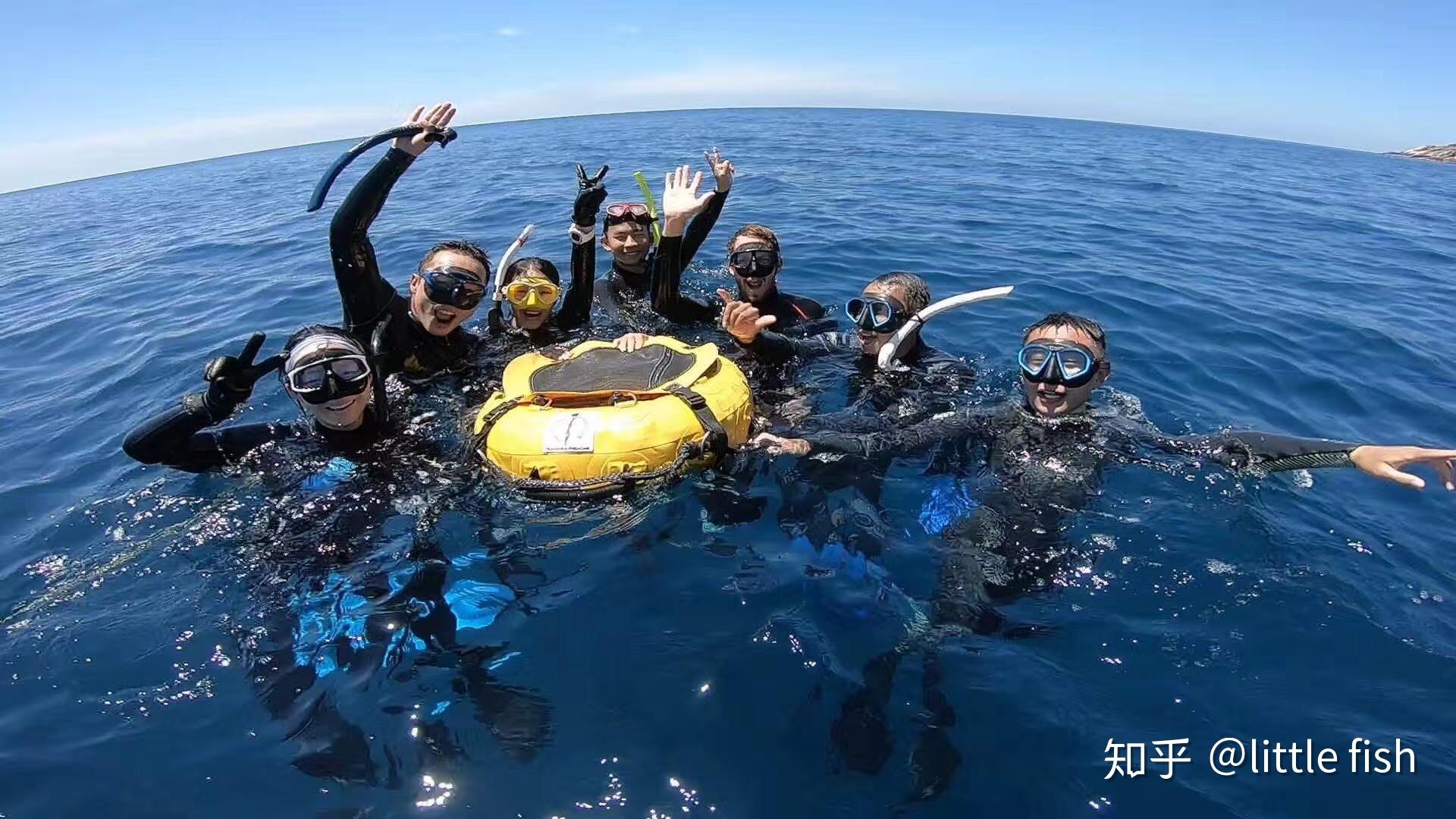 自由潜海训16天从5米到25米泰国涛岛新人类自由潜水