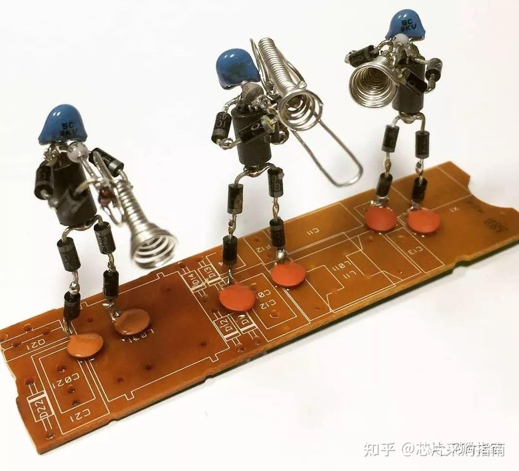 一大波电子元器件艺术品分享给大家
