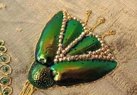 越王古法黄金 金虫钿 草虫簪 古人用虫子做的首饰 竟比宝石还好看 知乎