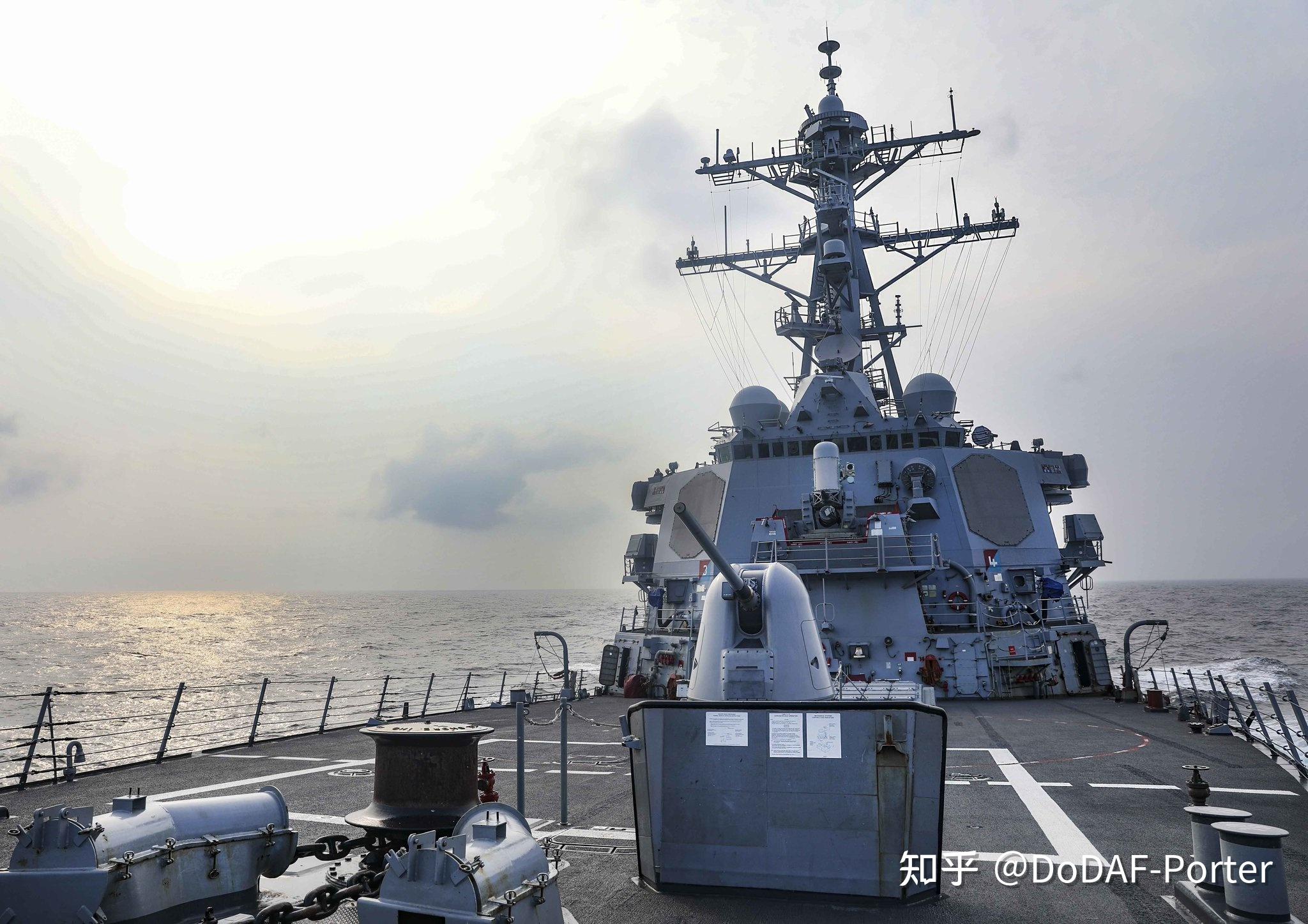 美军舰再次穿越台湾海峡