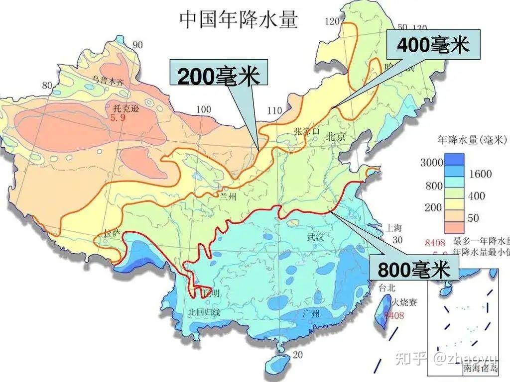 中国各地理分界线无水印高清地图 知乎 