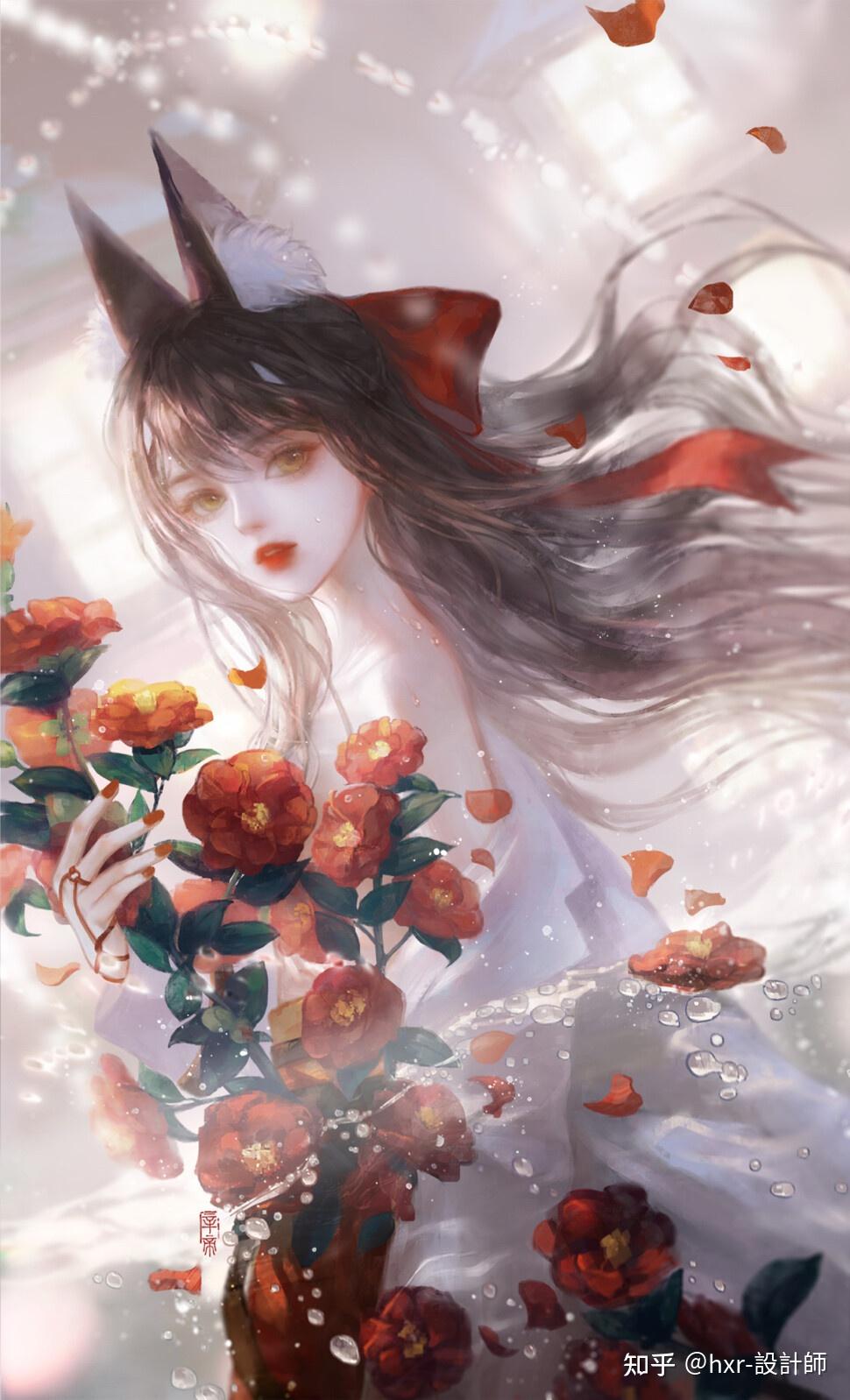 收集了一组很仙的插画作品,神仙配色,画风唯美清晰,美哭~ - 知乎