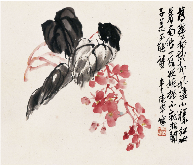 陈半丁花卉小品，干净，雅致！ - 知乎