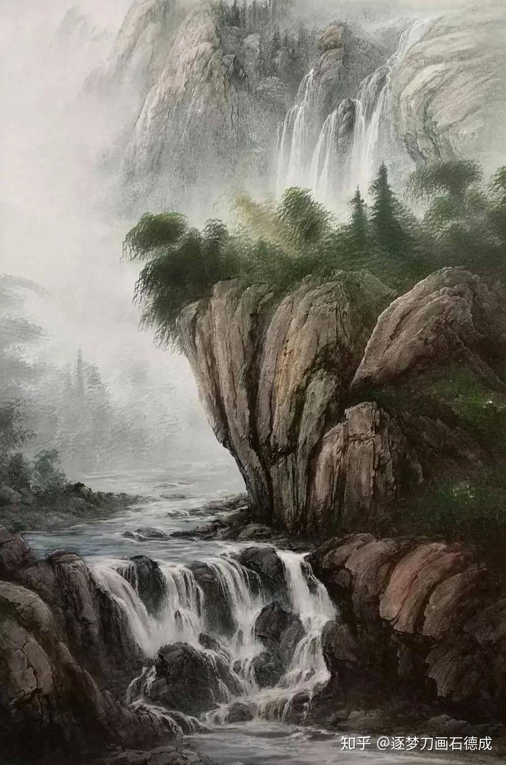 绘画教程31—现实中没有的景,那就画出来