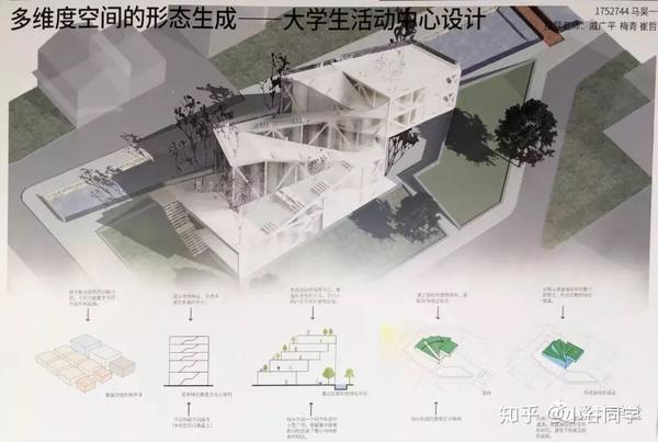 2018-2019学年同济大学建筑系「本科+研究生」优秀作业展（最强来袭） - 知乎