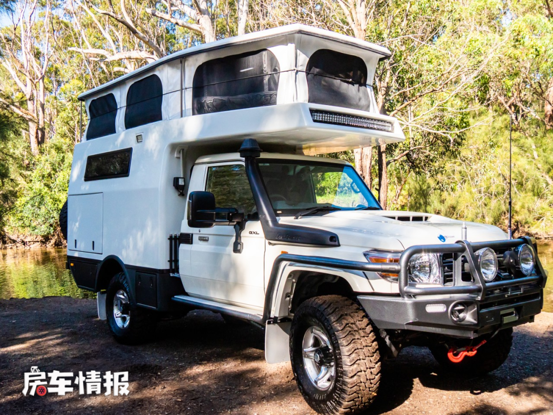 丰田lc79房车首发配45t柴油机3口洗澡做饭不怕断电