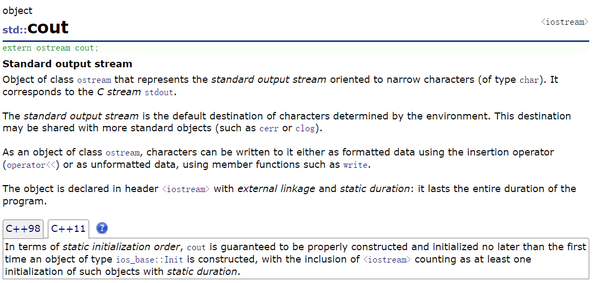 cout源码浅析与输出自定义类型 - 知乎