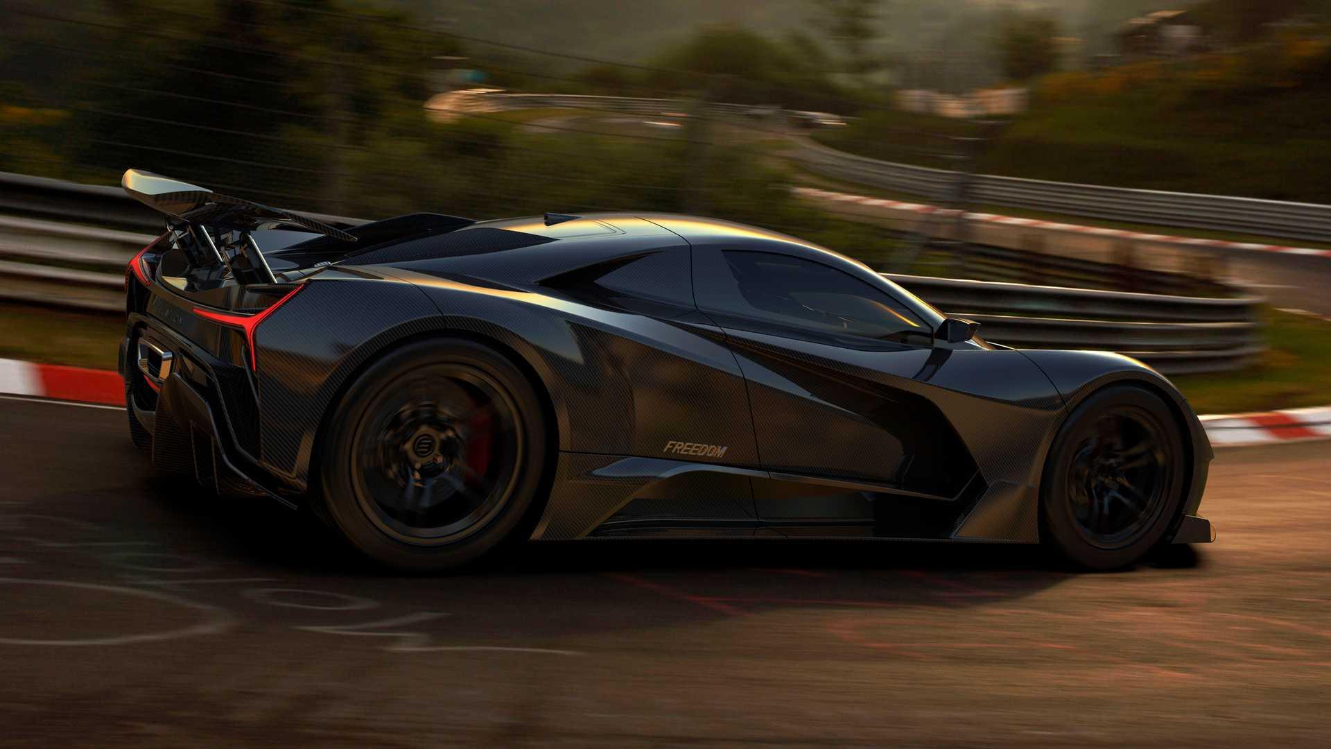 号称美国制造第一台高性能电动超跑新成员elationfreedom