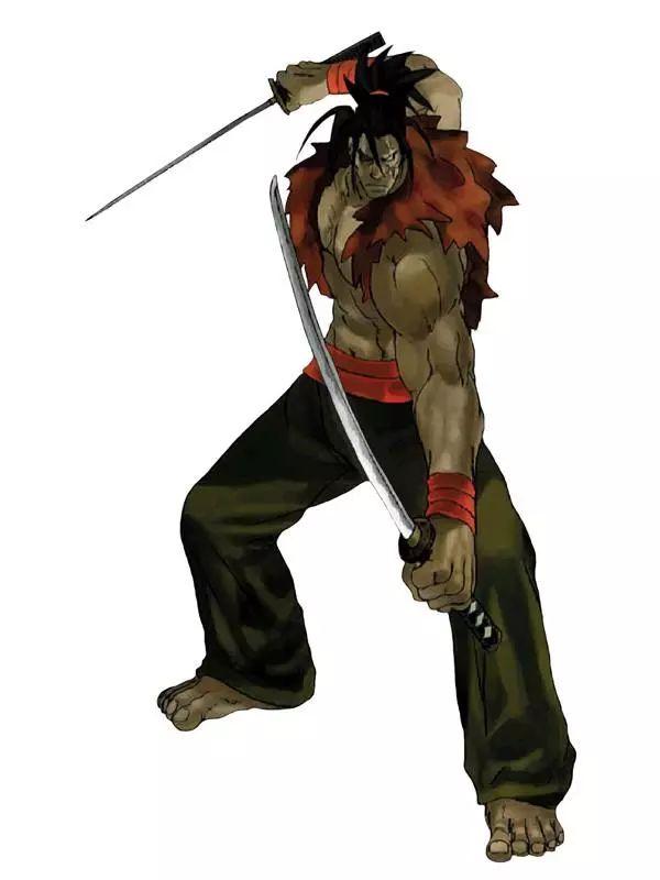 在《月华剑士》两部作品中都作为boss登场过,在游戏中的表现也是极为