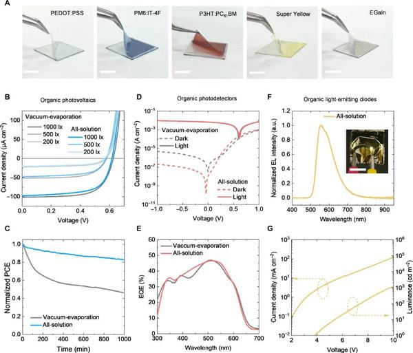 Science Advances | 柔性可穿戴自供电有机光电器件用来测量PPG - 知乎