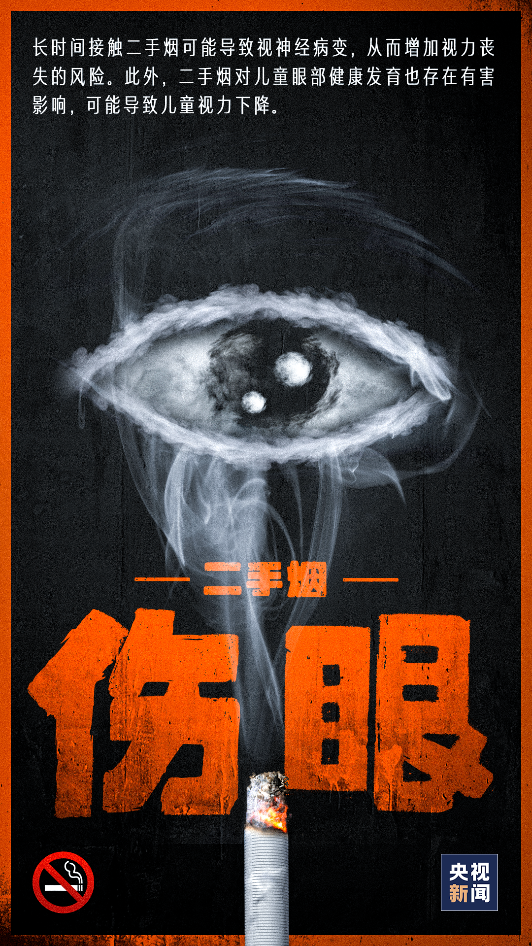 海报 | 这一组关于二手烟的海报来自央视新闻