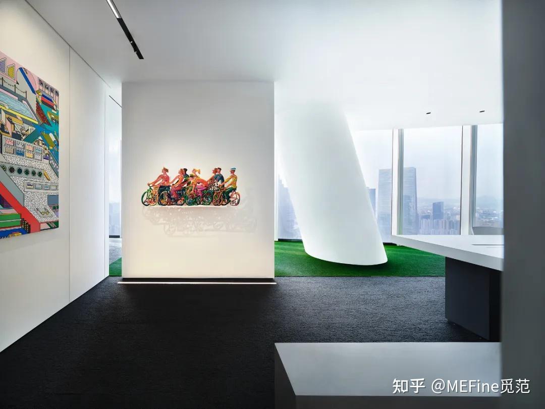 李友友新作丨云端艺术画廊办公空间