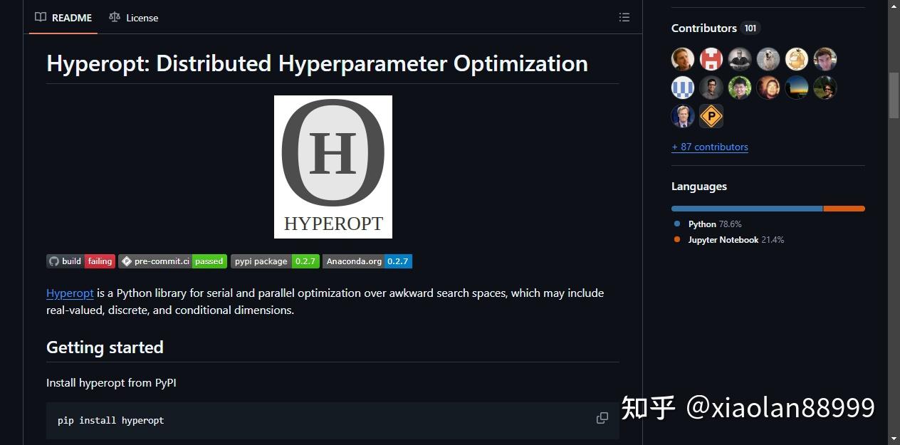 Hyperopt：Python 超参数优化工具 - 知乎