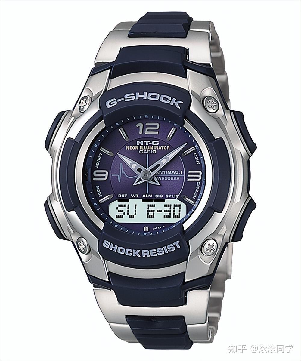 金属 树脂,卡西欧g-shock的俊后生,mt-g系列介绍 - 知乎