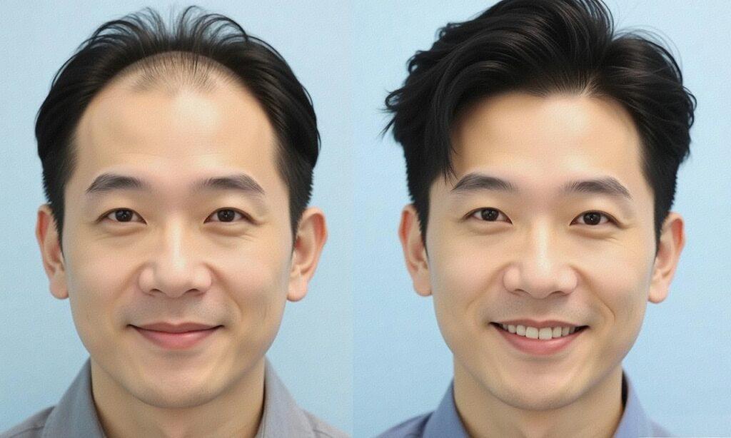 戴假发好 还是植发 权威对比相关图片4