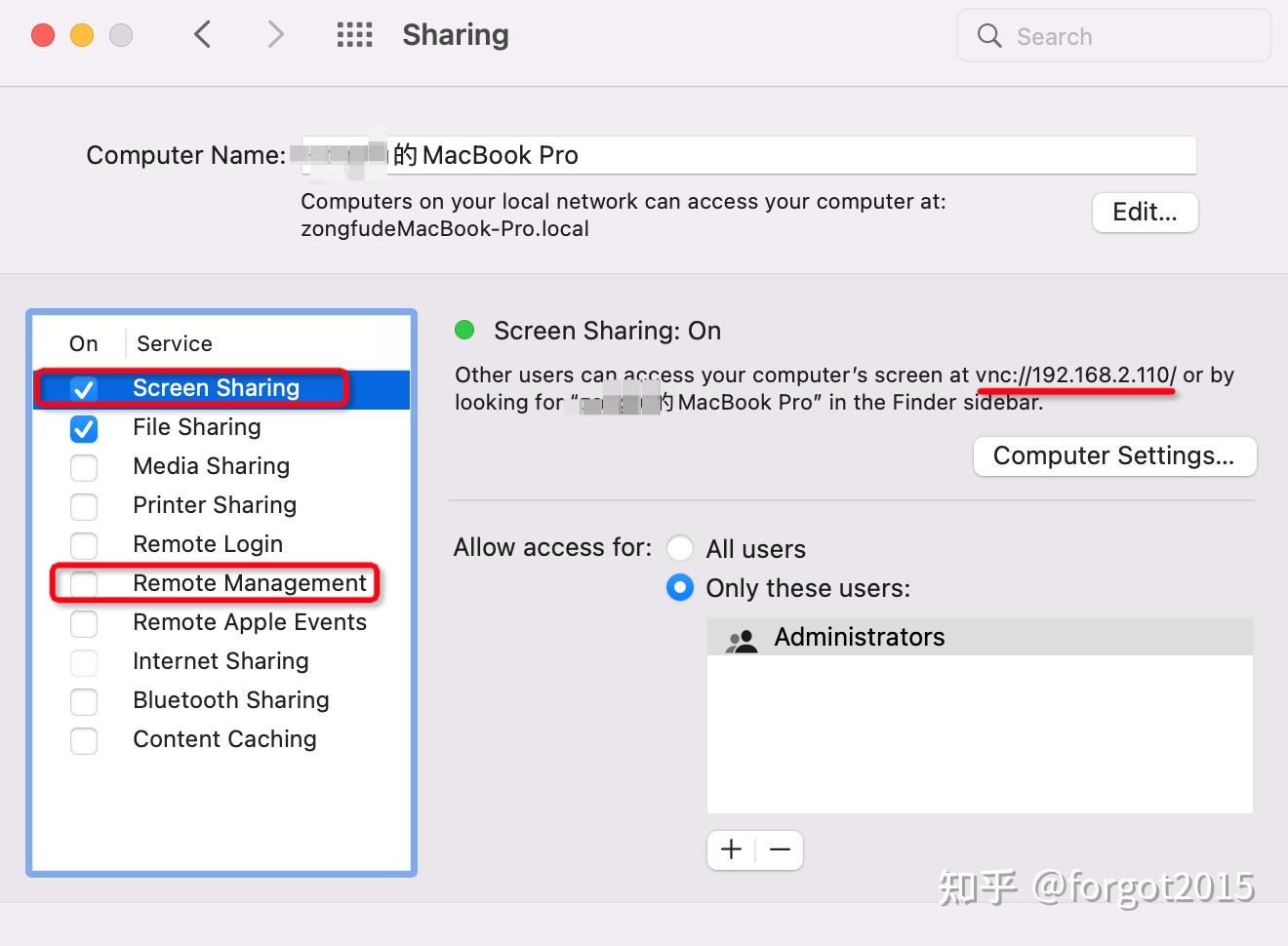 macOS 与 windows 及手机相互远程控制的几种方式 - 知乎
