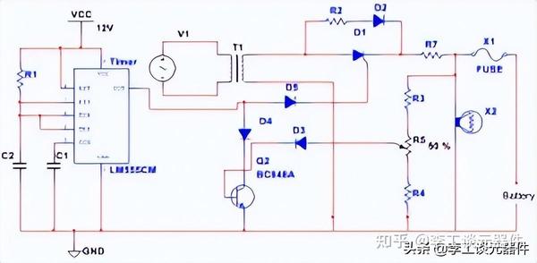 R5 R4 Scr 22个典型电子电路项目总结,电路图+工作原理,一文总结,建议收藏 - 知乎