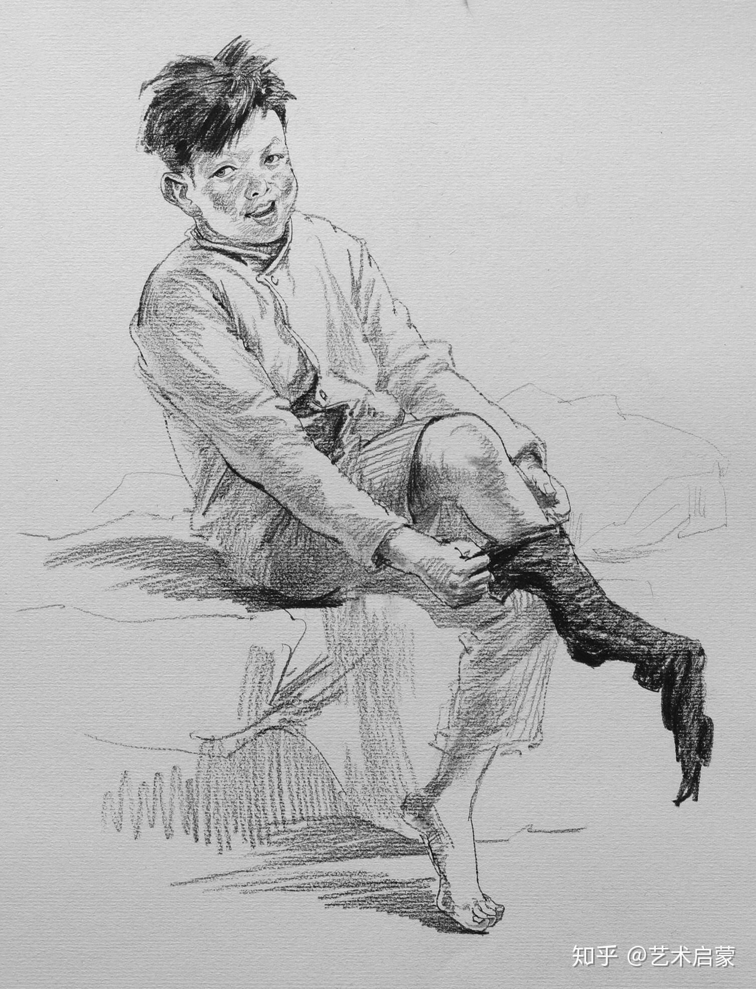 宝藏级人物速写超级好看又好学