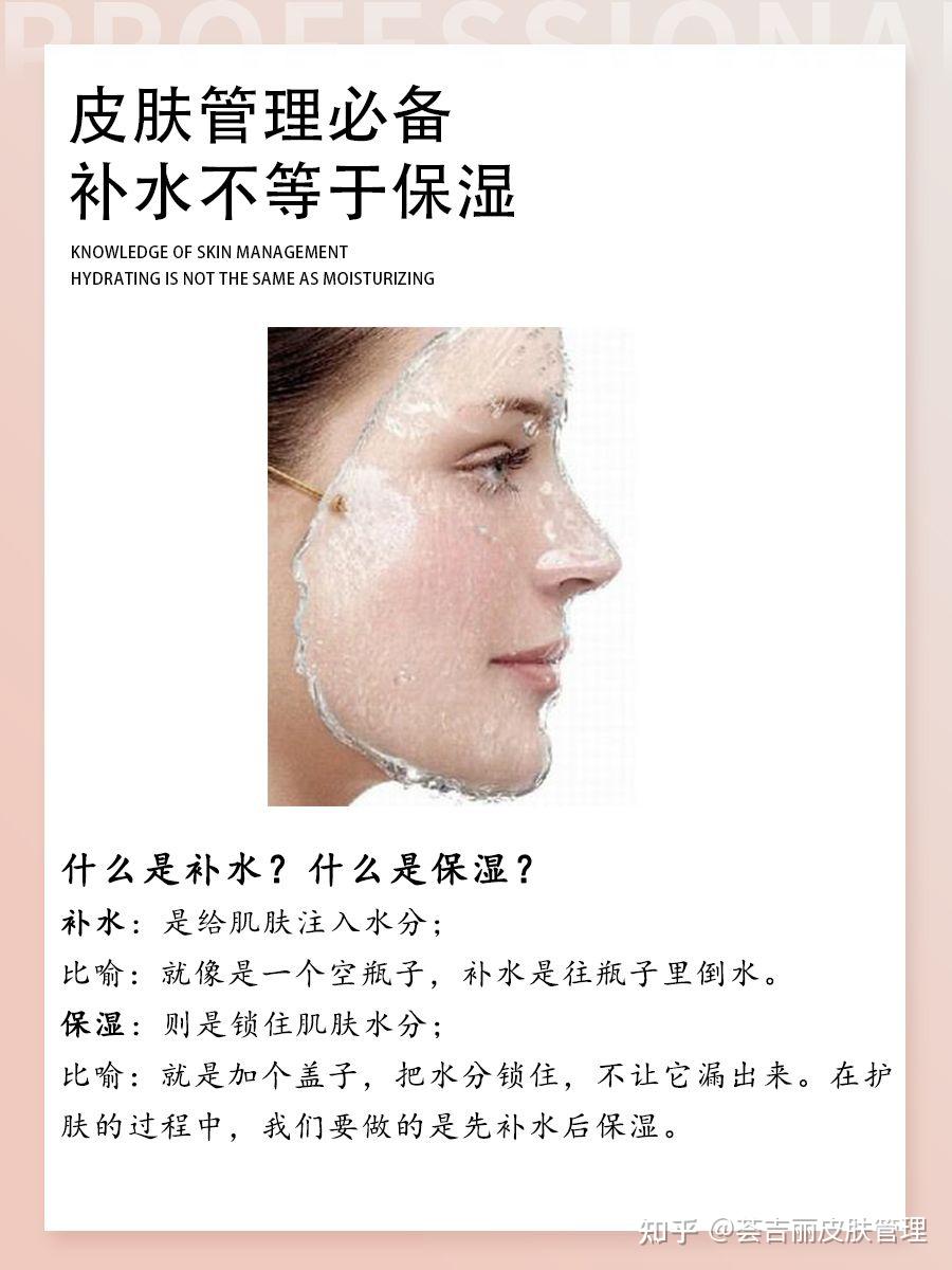 补水≠保湿！什么是补水？什么是保湿？ - 知乎
