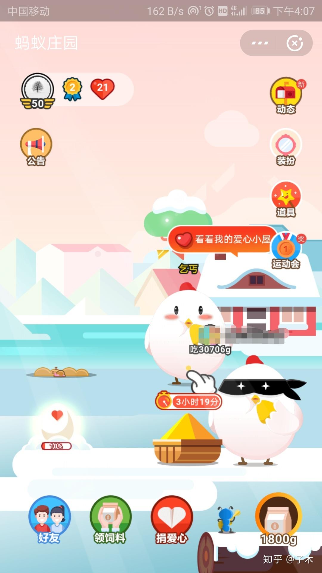 蚂蚁庄园心甘情愿养别人的小鸡很久很久突然被召回的那刻是种什么体验