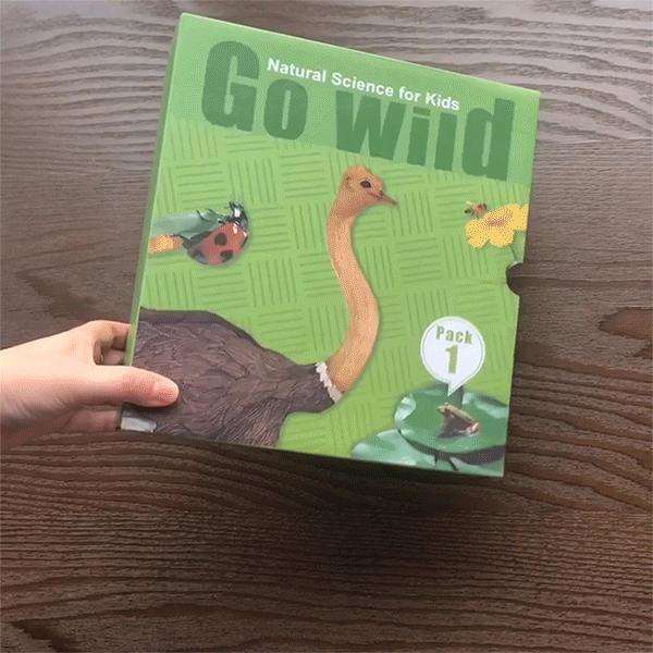 热推】最新原版幼少儿跨学科启蒙读物——Go wild!宾果儿童自然科学：一套