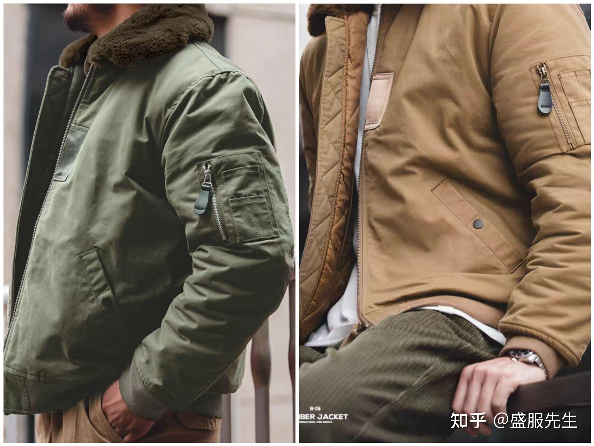 值得推荐的飞行员夹克品牌！MA-1、A1、A2、B3、B10、B15、N-2B等各种飞行夹克应有尽有！